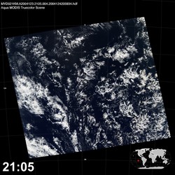 Level 1B Image at: 2105 UTC