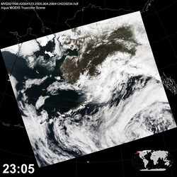 Level 1B Image at: 2305 UTC