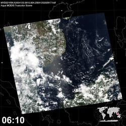 Level 1B Image at: 0610 UTC