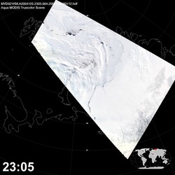 Level 1B Image at: 2305 UTC