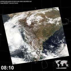 Level 1B Image at: 0810 UTC