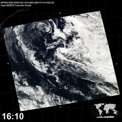 Level 1B Image at: 1610 UTC