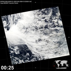 Level 1B Image at: 0025 UTC