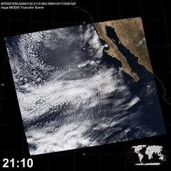 Level 1B Image at: 2110 UTC