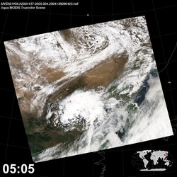 Level 1B Image at: 0505 UTC