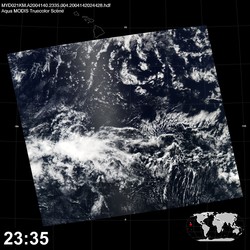 Level 1B Image at: 2335 UTC