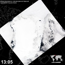 Level 1B Image at: 1305 UTC