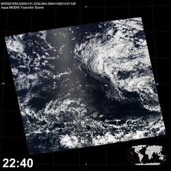 Level 1B Image at: 2240 UTC