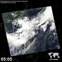 Level 1B Image at: 0505 UTC