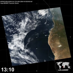 Level 1B Image at: 1310 UTC