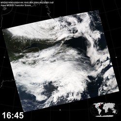 Level 1B Image at: 1645 UTC