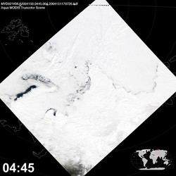 Level 1B Image at: 0445 UTC