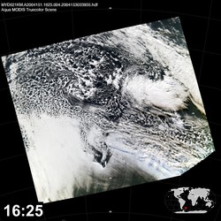 Level 1B Image at: 1625 UTC