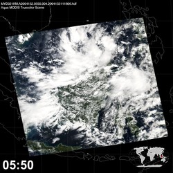 Level 1B Image at: 0550 UTC