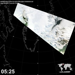 Level 1B Image at: 0525 UTC