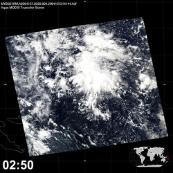 Level 1B Image at: 0250 UTC