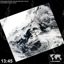 Level 1B Image at: 1345 UTC