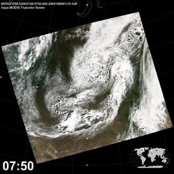 Level 1B Image at: 0750 UTC