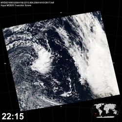 Level 1B Image at: 2215 UTC