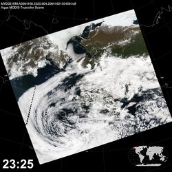 Level 1B Image at: 2325 UTC