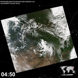 Level 1B Image at: 0450 UTC