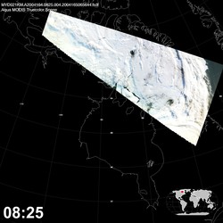 Level 1B Image at: 0825 UTC