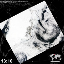 Level 1B Image at: 1310 UTC