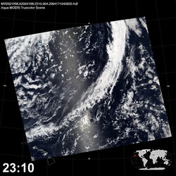 Level 1B Image at: 2310 UTC