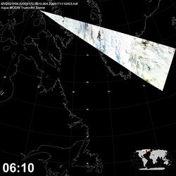 Level 1B Image at: 0610 UTC