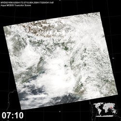 Level 1B Image at: 0710 UTC