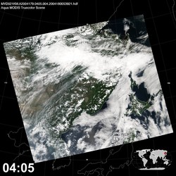 Level 1B Image at: 0405 UTC