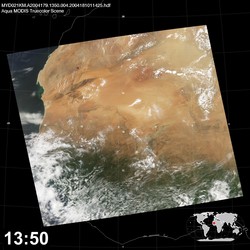 Level 1B Image at: 1350 UTC