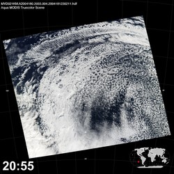 Level 1B Image at: 2055 UTC