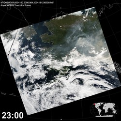 Level 1B Image at: 2300 UTC