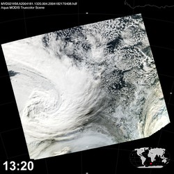 Level 1B Image at: 1320 UTC