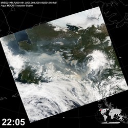 Level 1B Image at: 2205 UTC