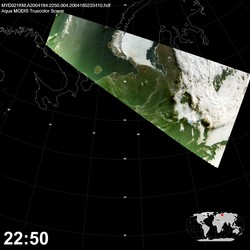 Level 1B Image at: 2250 UTC