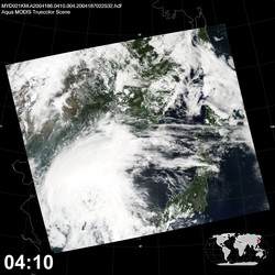 Level 1B Image at: 0410 UTC