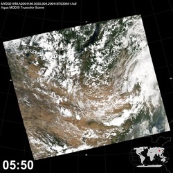 Level 1B Image at: 0550 UTC