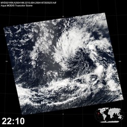 Level 1B Image at: 2210 UTC