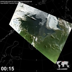 Level 1B Image at: 0015 UTC