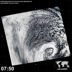 Level 1B Image at: 0750 UTC