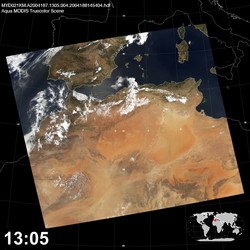 Level 1B Image at: 1305 UTC