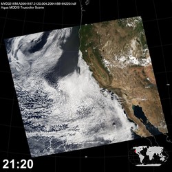 Level 1B Image at: 2120 UTC