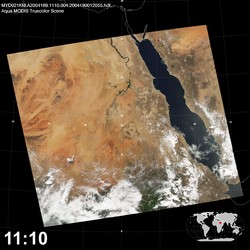 Level 1B Image at: 1110 UTC