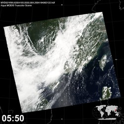 Level 1B Image at: 0550 UTC