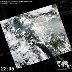 Level 1B Image at: 2205 UTC