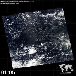 Level 1B Image at: 0105 UTC