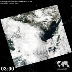 Level 1B Image at: 0300 UTC