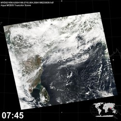 Level 1B Image at: 0745 UTC